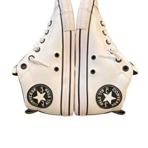 Chuck Taylor Converse All Star Leather Sneakers - Picture 1 of 12